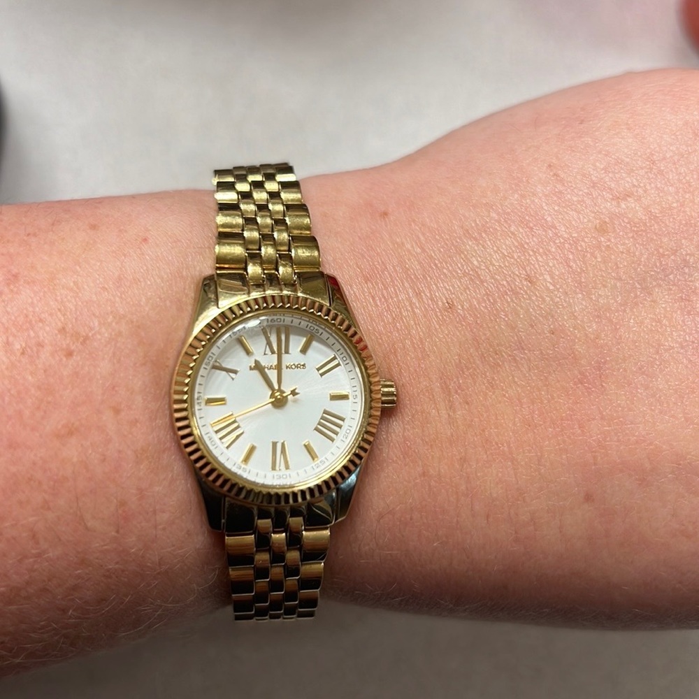 Micheal Kors gold watch